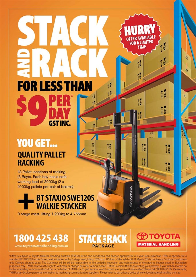 Rack and Stack Promotion